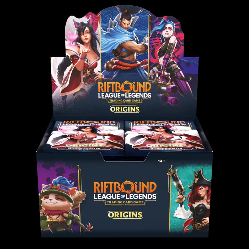 Riftbound Origins Booster Display